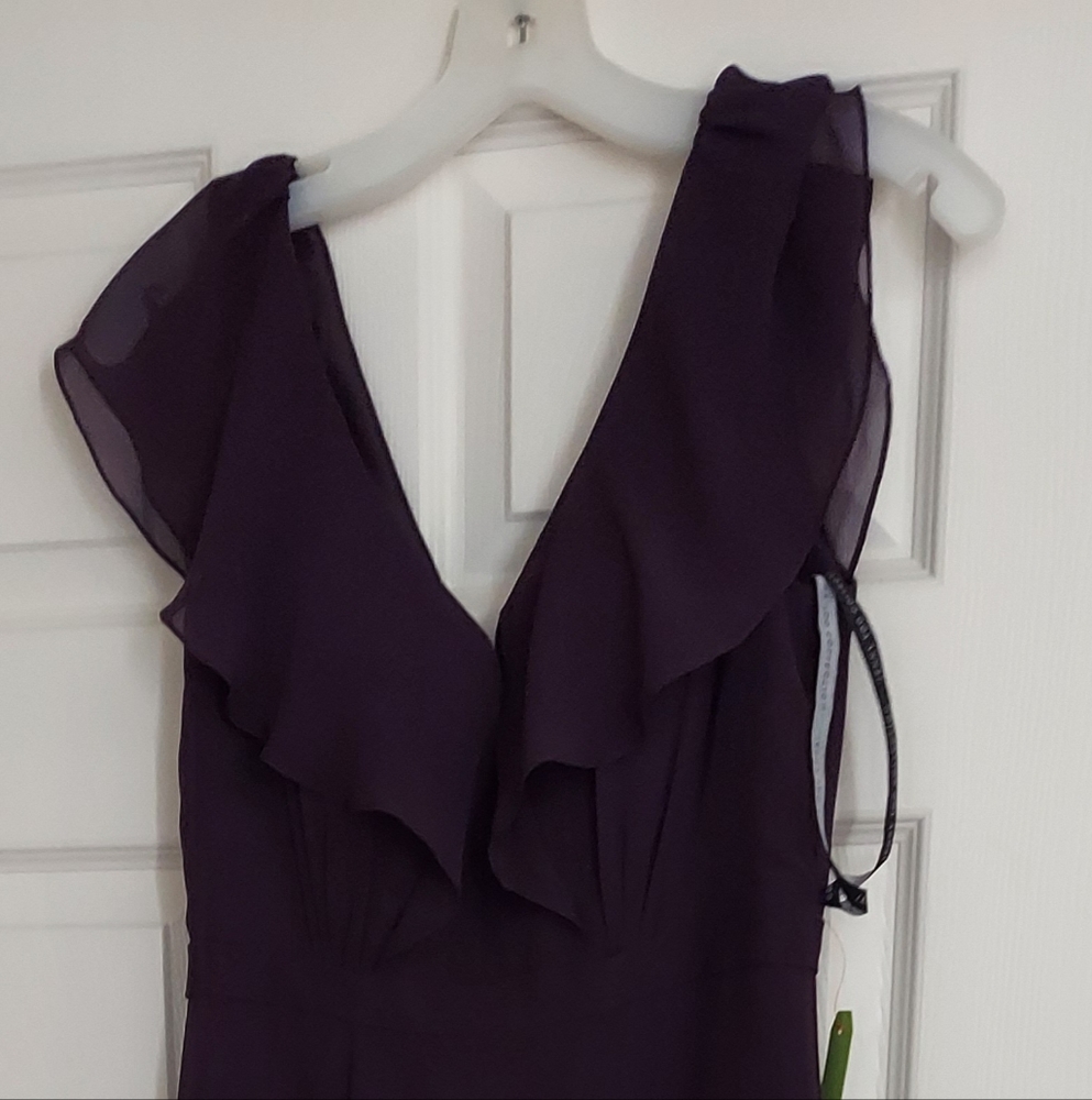Formal purple dress